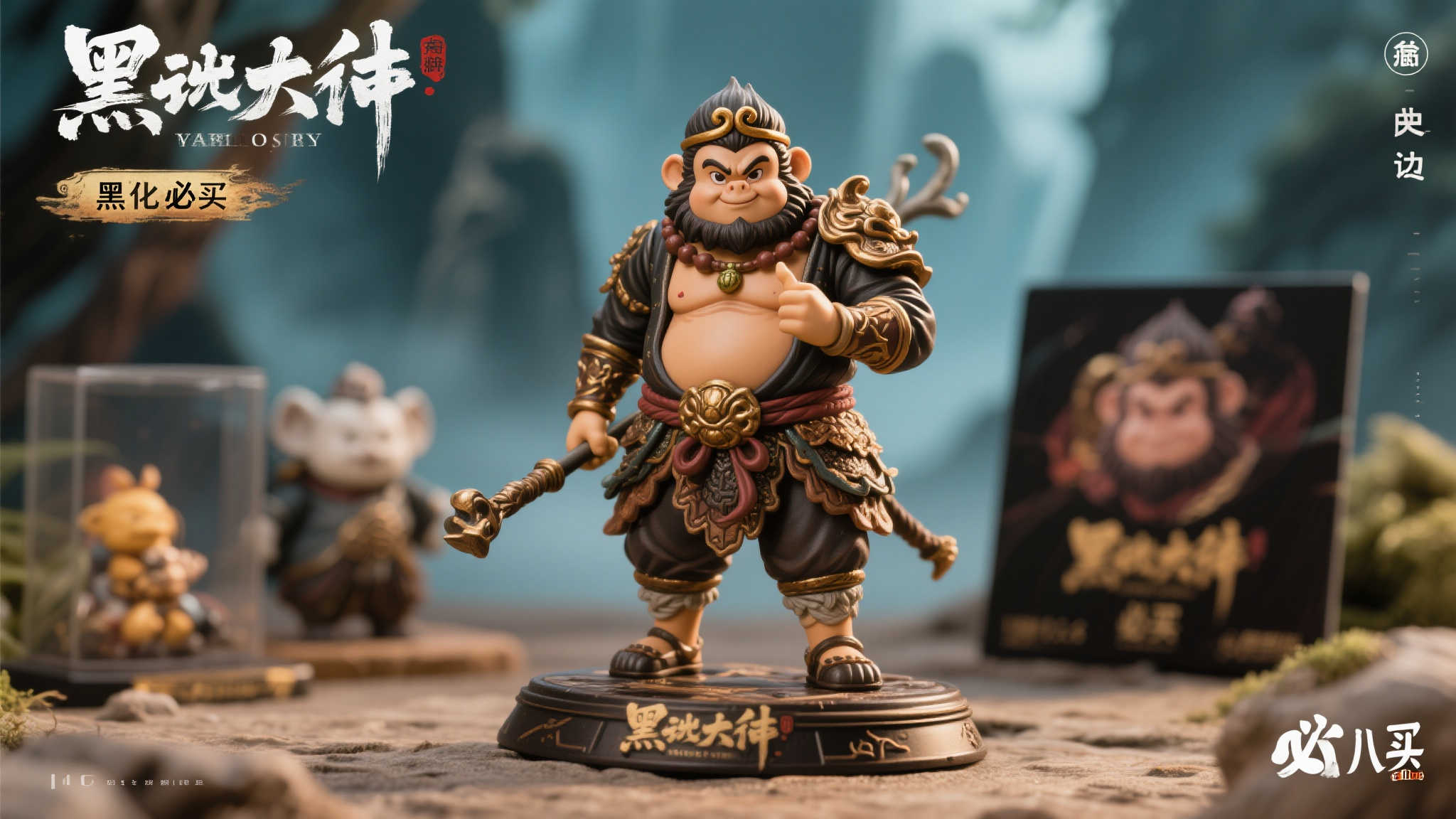 《黑神话》八戒1／12人偶震撼登场，网友直呼：不容错过！