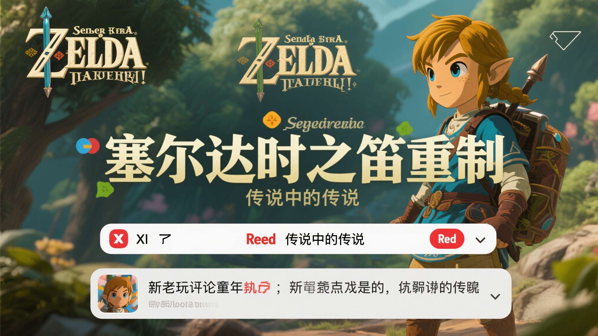 任天堂塞尔达传说视频 任天堂塞尔达传说视频