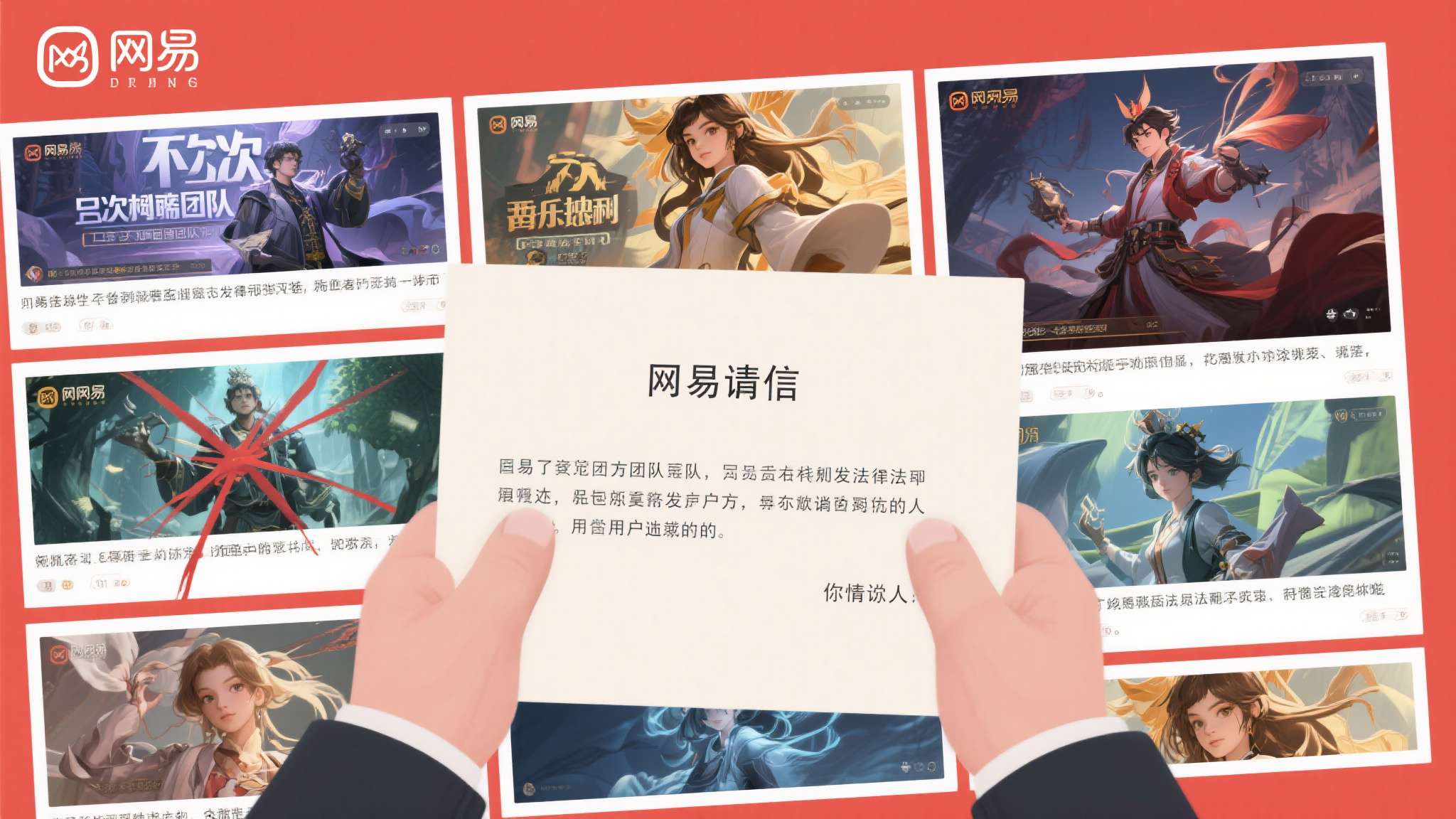 网易看家IP被抄袭!结果第一件事竟然是道歉? 网易看家IP被抄袭!结果第一件事竟然是道歉?